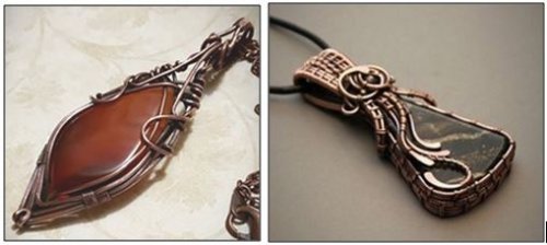 Linda Gale's How to Determine the Correct Height of a Bezel - , Contemporary Wire Jewelry, Weaving, Wire Weaving, Weaving Wire, bezel height